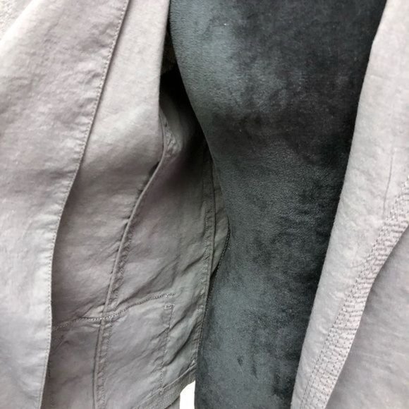 Eileen Fisher Linen Blend Open Front Jacket | Small - Picture 6 of 8